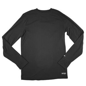 Burton Shirt Mens S Midweight Baselayer Black Long Sleeve Thumb Holes Snbowboard